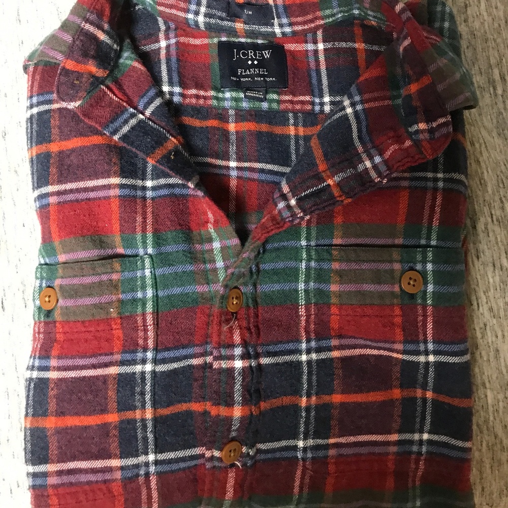 J Crew Flannel